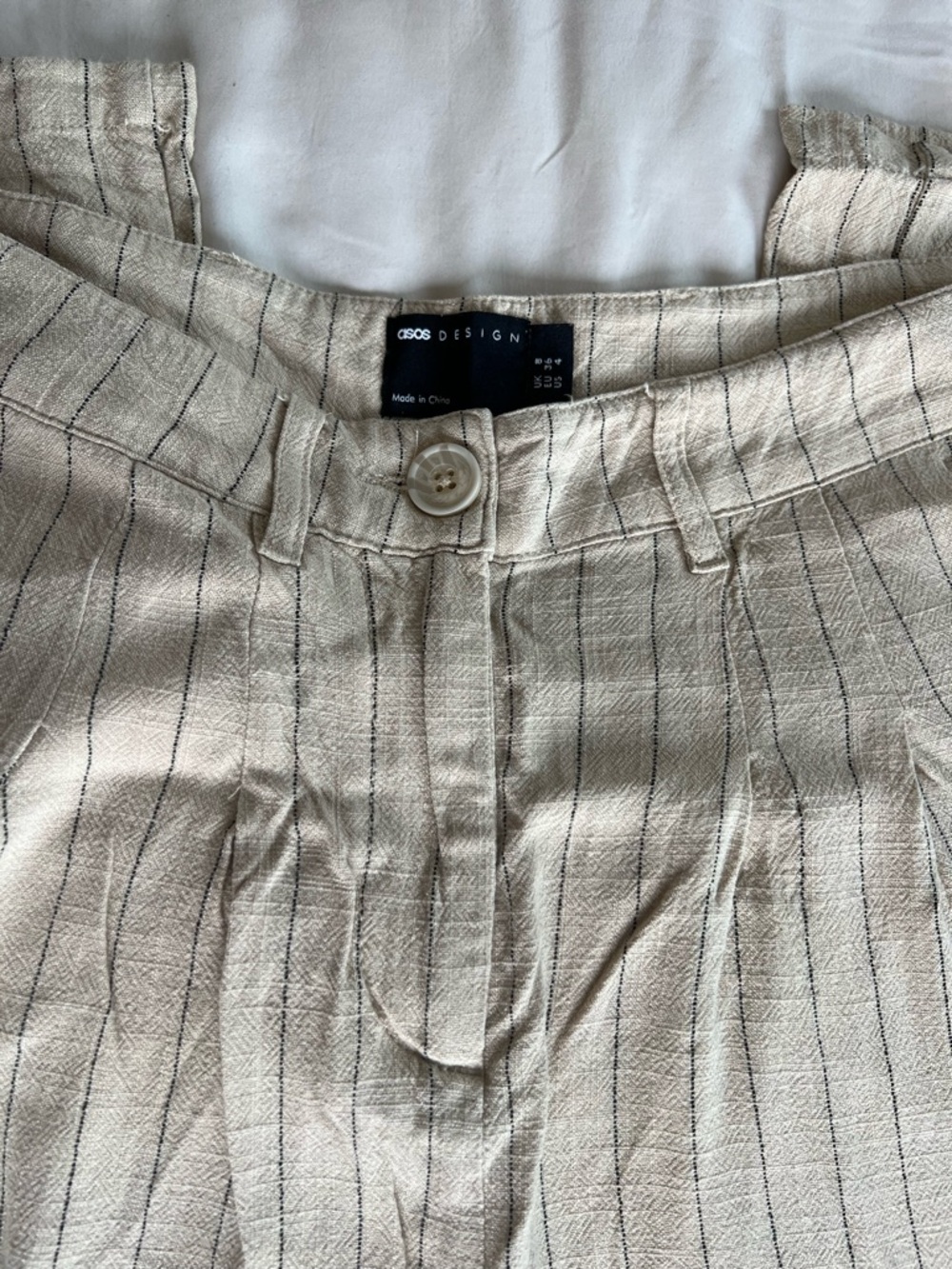 Asos Linen Trouser Pants View 6